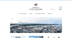 Desktop Screenshot of heroya-industripark.no
